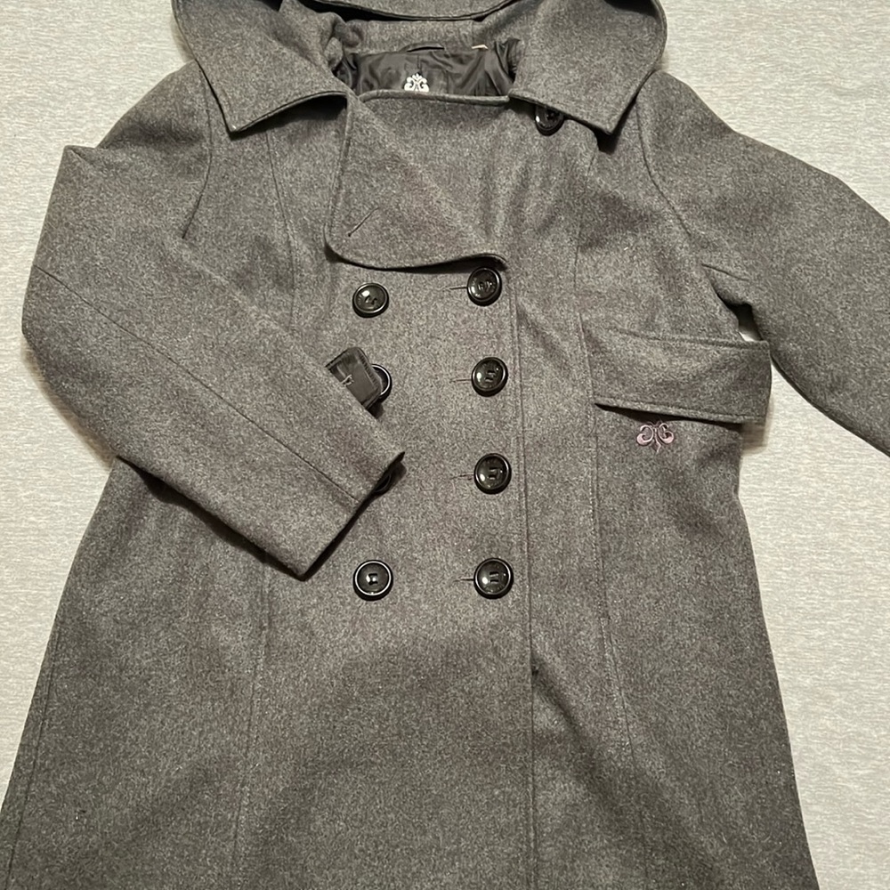 House of Dereon Wool Pea Coat